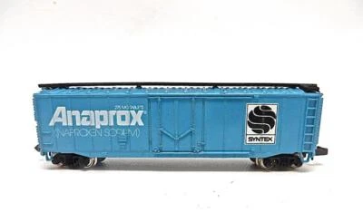 N Bachmann SYNTEX PALO ALTO Pharmacy Co Scarce Promotional 50' Boxcar Low Ship - Image 1 of 4