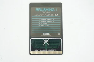 KORG DDC-A07 BRUSHING 1 ROM for DDD-1, DDD-5 Worldwide Shipment - Bild 1 von 2