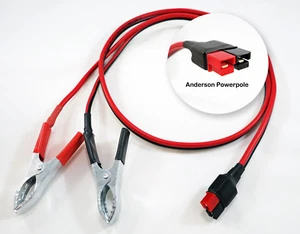 Morsetti alligatore batteria 3' FT 12V adatti per cavo clip ANDERSON POWERPOLE Sermos - Foto 1 di 4