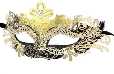 Masquerade ball Mask Mardi Gras Decorations Venetian graduation Mask for Womens - Image 1 of 4