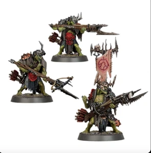 MAN-SKEWER BOLTBOYZ Kruleboyz Orruk Warclans WARHAMMER AOS New on sprue - Imagen 1 de 2