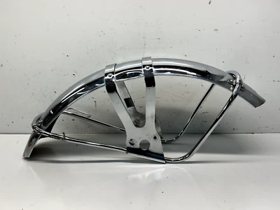 Honda cl450 cl 450 Front Fender Assembly / GOOD CHROME (1968) - Изображение 1 из 4