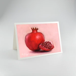 High Quality Blank Greetings Cards. Pomegranate on 312gsm Matt Paper - Picture 1 of 3