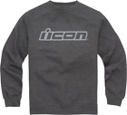 Icon 3050-5839 ICON Slant Crewneck Sweatshirt XL Gray