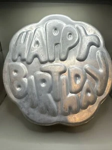 Happy Birthday Kuchenform Backform 1980 Retro Look - Bild 1 von 2