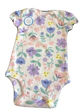 New Carter's Floral One Piece Bodysuit Sz 3 Mo