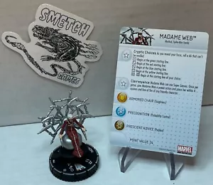 ASM 048 MADAME WEB SR (Legacy Figure) Marvel Heroclix 2013 Amazing Spider-Man - Foto 1 di 1