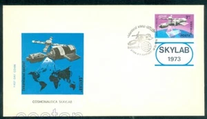 1974 SKYLAB,Photo,Photograph,Manned Space Laboratory,Space,Romania,3241,TAB4,FDC - Picture 1 of 1