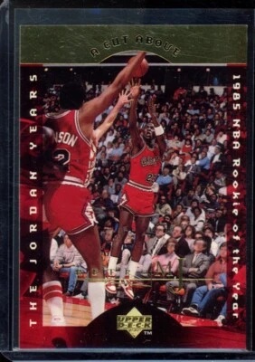 1998-99 Upper Deck Retro MJ Career Collection A Cut Above Michael Jordan #30 - Image 1 of 2