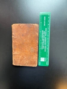 1786 *THE POETICAL WORKS WILLIAM COLLINS* Miniature FULL LEATHER/1st/Wenman Publ - Picture 1 of 13