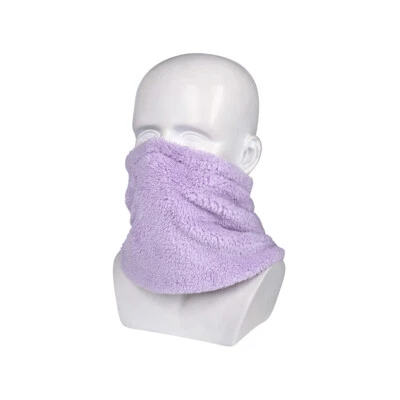 Aquecedor de pescoço de lã gaiter inverno ajustável meia máscara facial cachecol capa de rosto capuz - Imagem 1 de 4