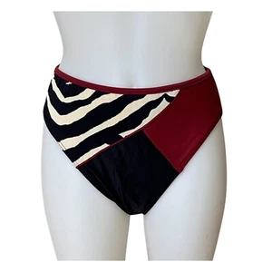 BODY I.D. multicolor bikini bottom swimwear Sz 14 - Picture 1 of 2