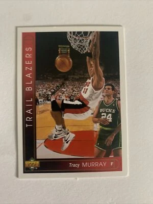 1993-94 Upper Deck #85 Tracy Murray Portland Trail Blazers - Image 1 of 3