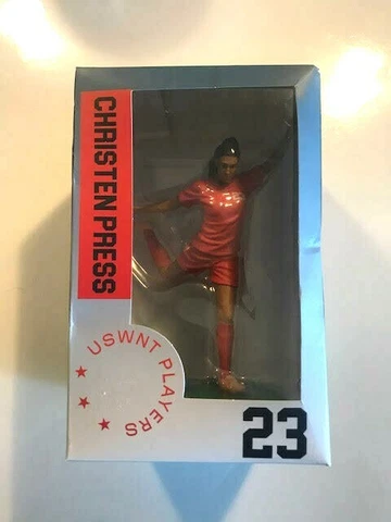 ⚽️  USWNT Players - #23 Christen Press Collectible Figure - NEW in Box Cover