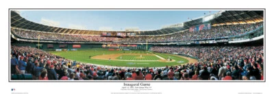 Póster panorámico del juego inaugural del estadio RFK de los Washington Nationals #2038 Foto 1 de 4