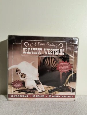 Old Time Radio’s Greatest Westerns: 60 Programs- 30 Hours- 20 Audio Cassettes  - Image 1 of 4