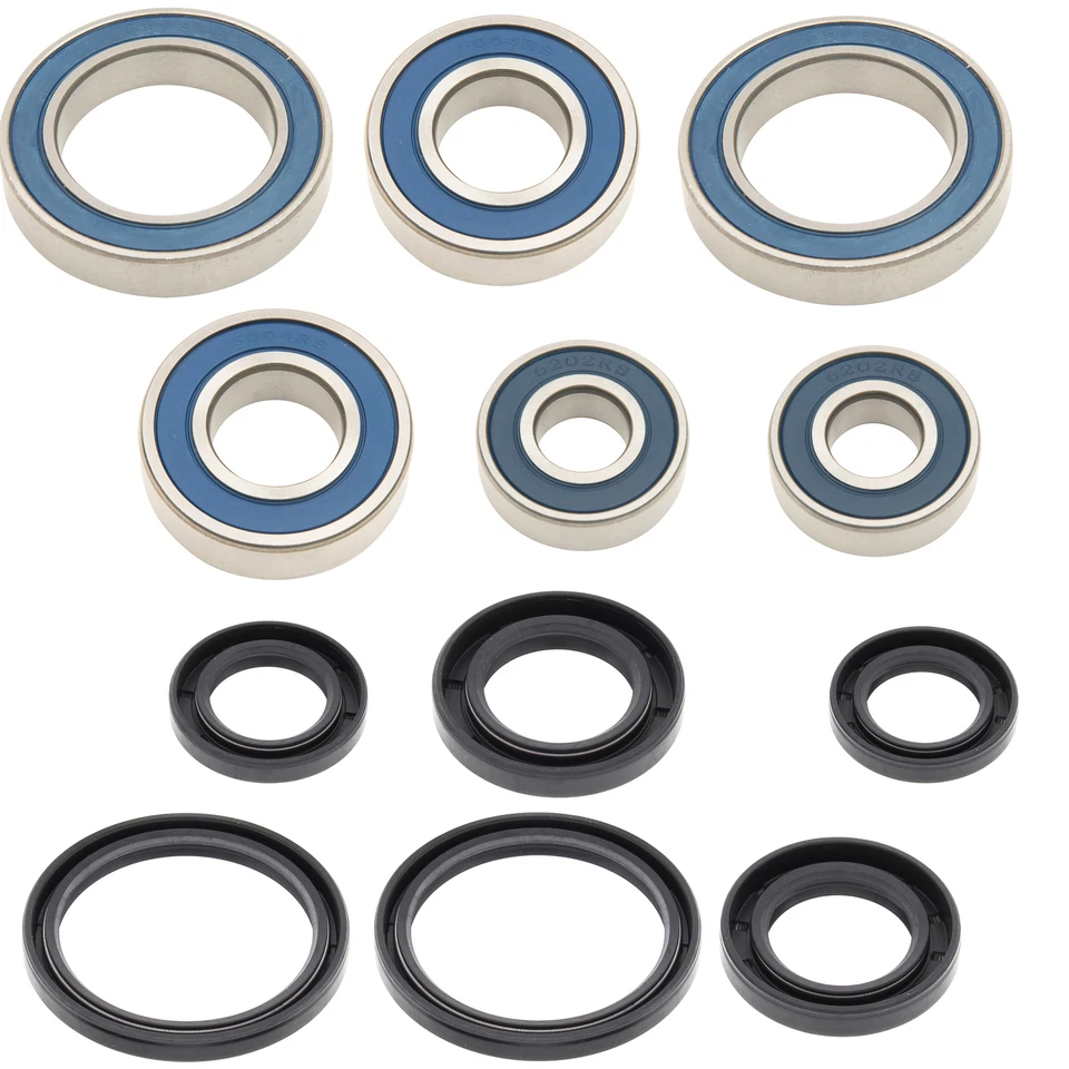 Combo Pack! Kits de cojinetes y sellos de rueda delantera y eje trasero Honda TRX400EX Foto 1 de 1