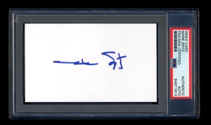 MARK SPITZ SIGNED MINT INDEX CARD PSA/DNA AUTOGRAPHED 9 OLYMPIC GOLD MEDALS - Picture 1 of 1