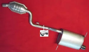 Silenciador de escape silenciador central para BMW Z3 Roadster E36 1,8 - Imagen 1 de 3