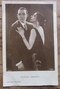Cartolina d'epoca - Rodolfo Valentino - attore - postcard  - Picture 1 of 2