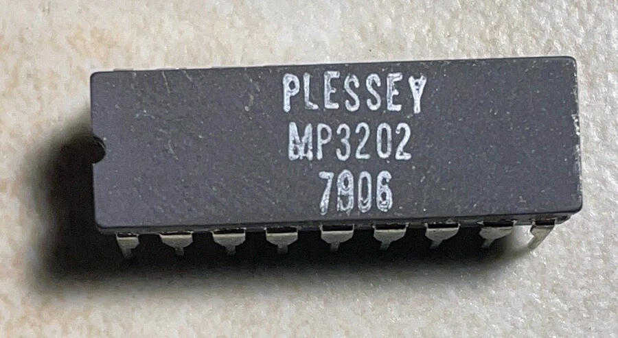 Multímetro Plessey MP3202 AY5-3507 3,5 dígitos IC - NOS - ¡Raro! Foto 1 de 1