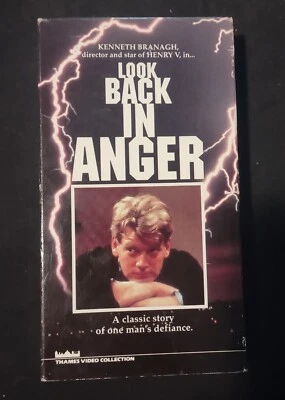 Look Back to Anger 1989 VHS Kenneth Branagh Foto 1 de 2