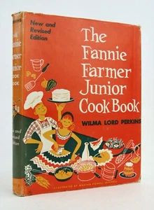 THE FANNIE FARMER JUNIOR COOK BOOK Wilma Lord Perkins 1957 Little Brown HBDJ VGC - Picture 1 of 8
