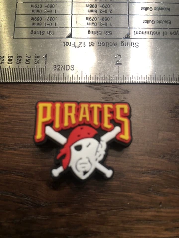 PITTSBURGH PIRATES JIBBITZ SHOE CHARMS FITS CROCS MLB JIBBITZ Jibs Cover
