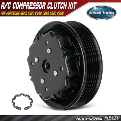 A/C Compressor Clutch Kit for Mercedes-Benz C230 C280 C320 C350 CL500 6-Groove - Image 1 of 4