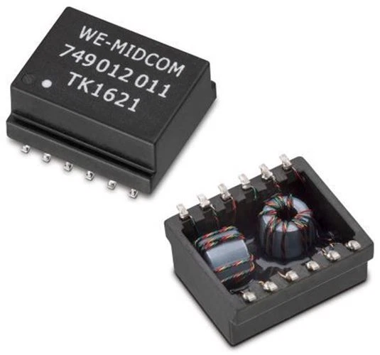 1 x Surface Mount Lan Ethernet Transformer, 12.7 x 9.52mm, - Image 1 of 2