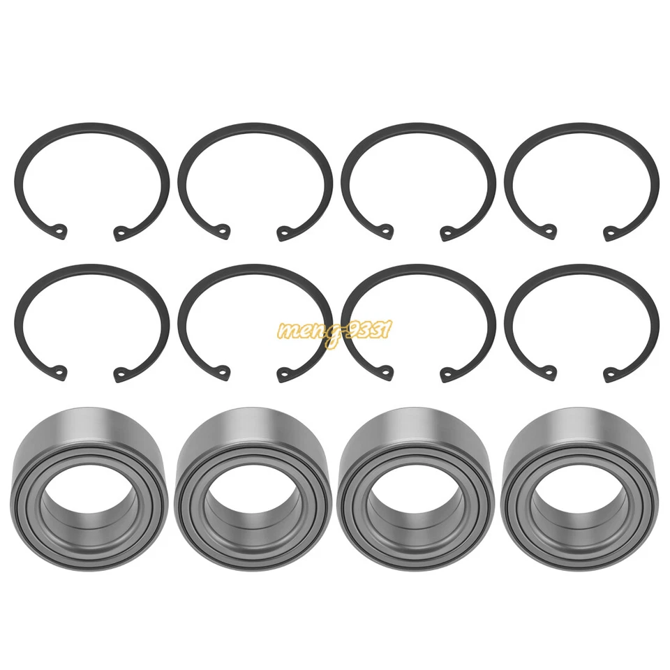 Front & Rear Wheel Bearings Set for Polaris Sportsman 850 XP/X2/Touring 09-2022 - Image 1 of 4
