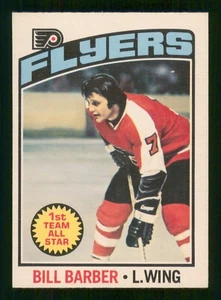 BILL BARBER 1976-77 O-PEE-CHEE 76-77 NO 178 VGEX++ 43290 - Bild 1 von 2