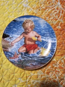 Higgins Bond Collector's Plate " Christopher " From The Treasured Days... - Picture 1 of 11