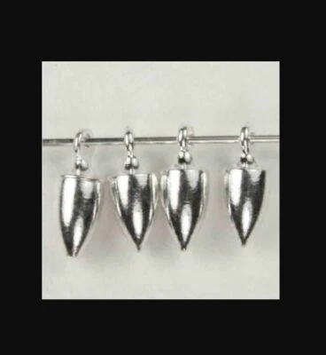 (200-CANTIDAD) Cuentas Ornamentales Placa Plata 8x4MM Plomada Sólida - Envío Gratis Foto 1 de 2