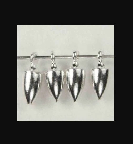 (200-CANTIDAD) Cuentas Ornamentales Placa Plata 8x4MM Plomada Sólida - Envío Gratis Foto 1 de 2