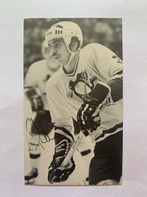 1974-75 Pittsburgh Penguins Postcard - Ron Stackhouse - Image 1 of 2