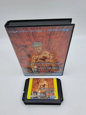 Wrestle War Doesn'T Manual Sega Megadrive Japan Used - Image 1 of 4