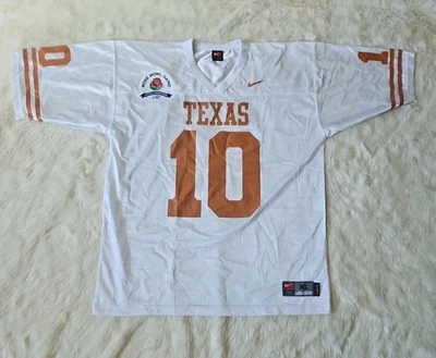 VINCE YOUNG NIKE ROSE BOWL JERSEY RARE TEXAS LONGHORNS SIZE XL  - Image 1 of 4