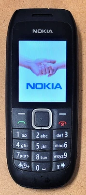 Nokia 1616 — черный и синий (чатр), редкий сотовый телефон GSM - Изображение 1 из 4