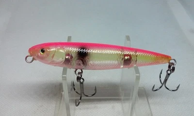 Lápiz Cebo Rosa/Chartreuse Ghost 3" Rattlin Topwater Superficie 5/16z Señuelo de Pesca Foto 1 de 4