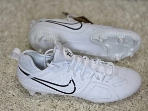 New! Nike Huarache 9 Varsity LAX Lacrosse Cleats FD0090-101 Men's Sz 11.5 SAMPLE - Picture 1 of 5