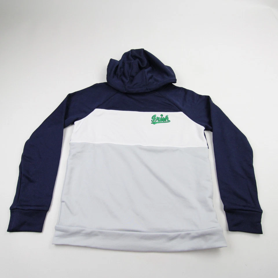 Sudadera Notre Dame Fighting Irish Under Armour para mujer azul marino/blanco nueva Foto 1 de 1
