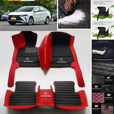 For Chevrolet Monza Car Floor Mats Auto Carpets All Weather Waterproof Foto 1 de 4