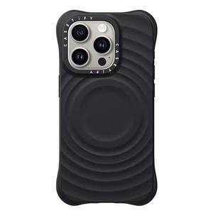 CASETiFY - Essentials Ripple Case with MagSafe for Apple iPhone 15 Pro - Black - Picture 1 of 6