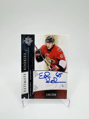 2009-10 Ultimate Collection Erik Karlsson Ultimate Rookie Signatures Auto. /299 - Image 1 of 2