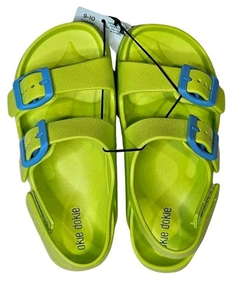 Slip-on Sandals Boys Size 9/10 Beach Water Shoes Okie Dokie NwT - Image 1 of 4
