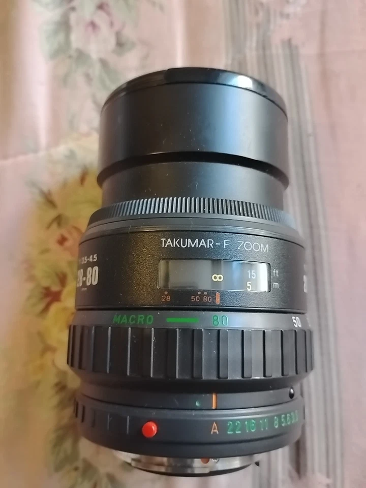Pentax Takumar-F 28-80mm f/3.5-4.5 AF Zoom Lens for Pentax AF Untested P/R - Image 1 of 4