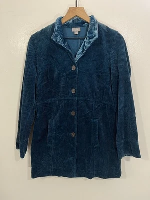 Chaqueta de Pana Retro Dark Academia Boho Indie XS Cottage Relajada Bolsillos de Lujo Foto 1 de 4