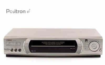 Sharp Vc-Fh VHS Videoregistratore / 6 Testa Hifi Stereo / revisionato 1 Anno - Immagine 1 di 4