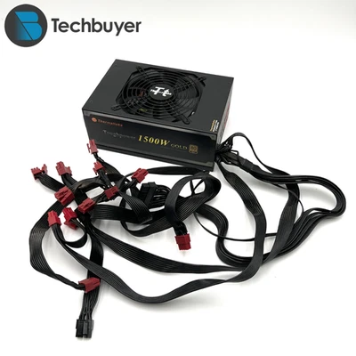 Thermaltake Toughpower 1500W DORADO con fuente de alimentación de escritorio PFC activa TPD-1500M Foto 1 de 4